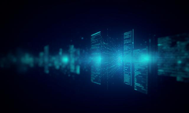 Abstract visualization of data flowing into structured reports