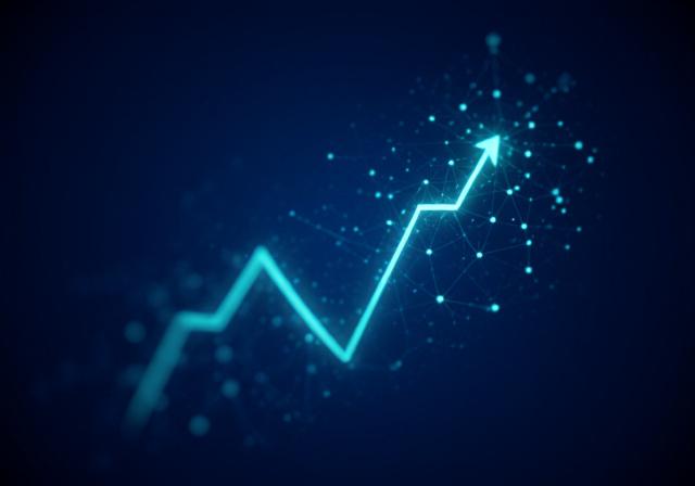 Abstract representation of data trends and predictive modeling networks